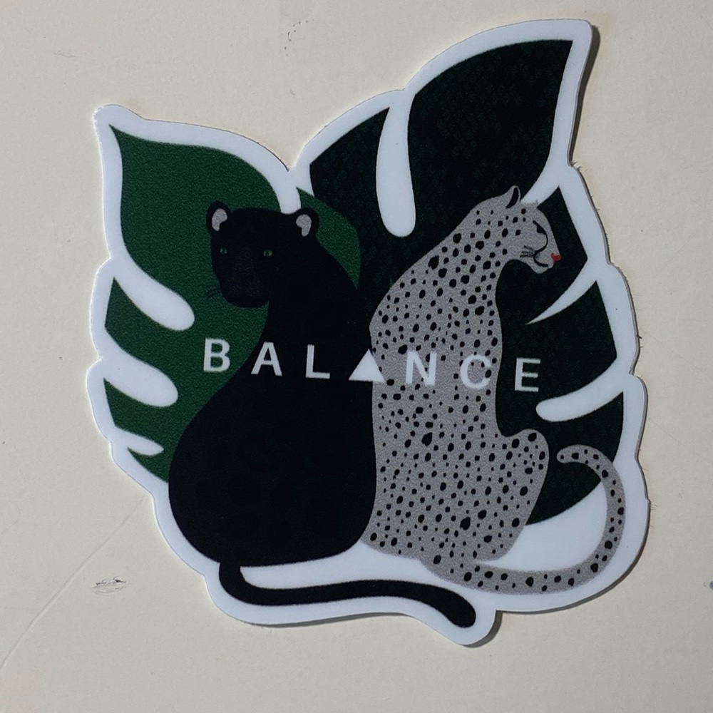SOLD Balance Athletica Kingdom returns sticker
